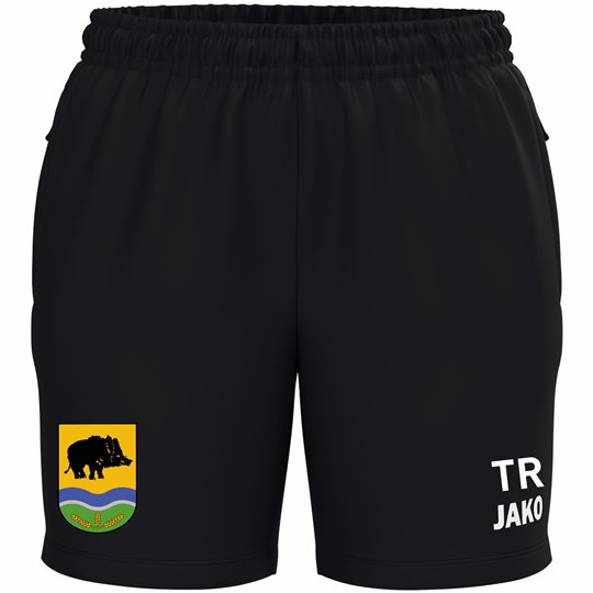 SV Grün-Weiß Ebersbach Trainingsshort Damen schwarz