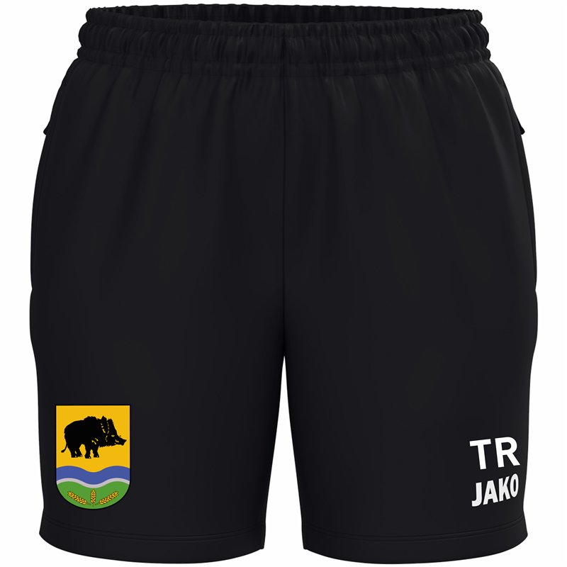 SV Grün-Weiß Ebersbach Trainingsshort Damen schwarz