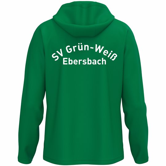 SV Grün-Weiß Ebersbach Kapuzenjacke Kinder sportgrün