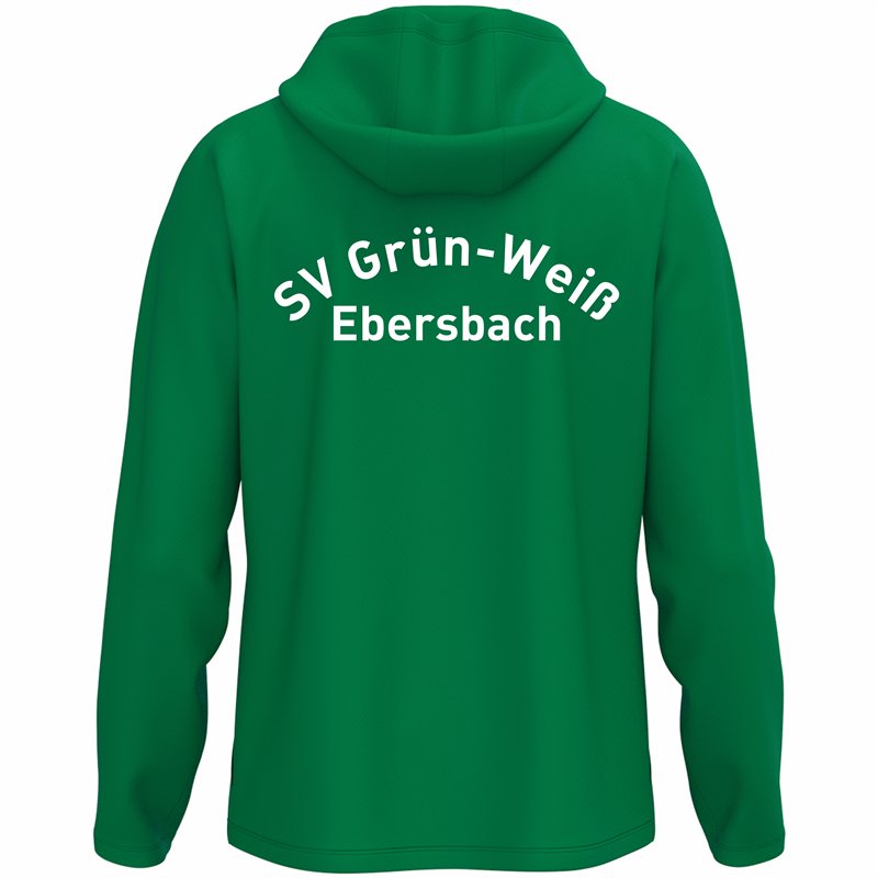 SV Grün-Weiß Ebersbach Kapuzenjacke Kinder sportgrün
