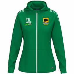 SV Grün-Weiß Ebersbach Kapuzenjacke Damen sportgrün