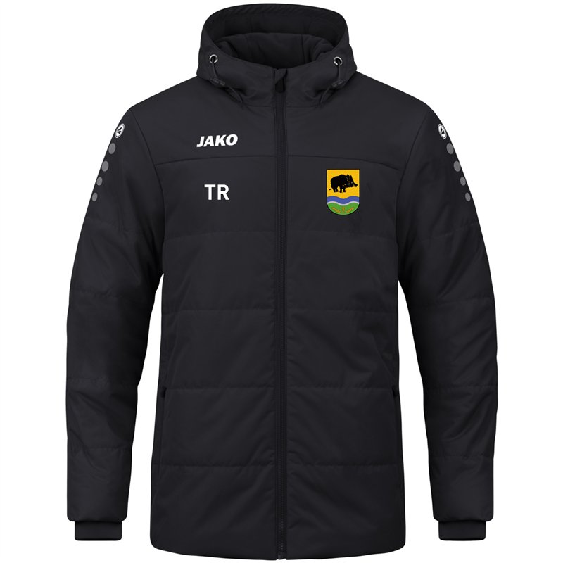 SV Grün-Weiß Ebersbach Coachjacke Herren schwarz