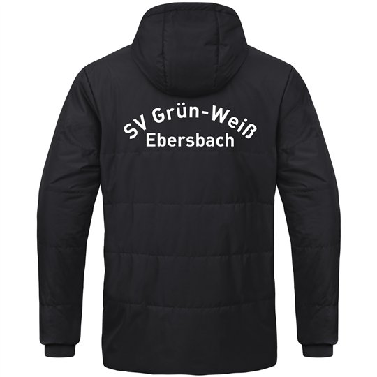SV Grün-Weiß Ebersbach Coachjacke Herren schwarz