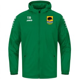 SV Grün-Weiß Ebersbach Allwetterjacke Erwachsene sportgrün