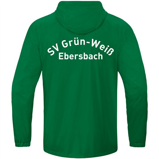 SV Grün-Weiß Ebersbach Allwetterjacke Erwachsene sportgrün