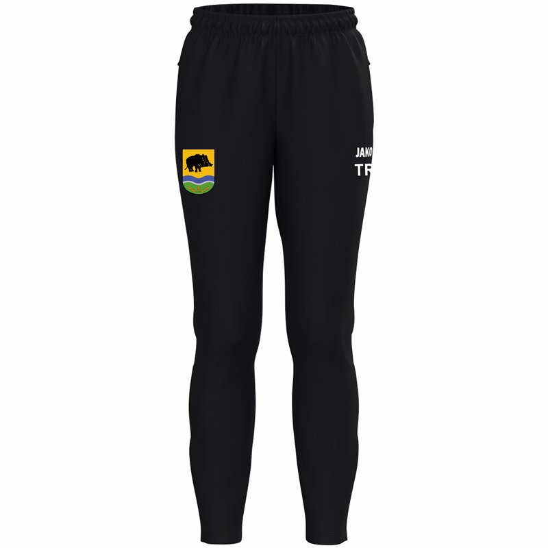 SV Grün-Weiß Ebersbach Trainingshose lang Damen schwarz