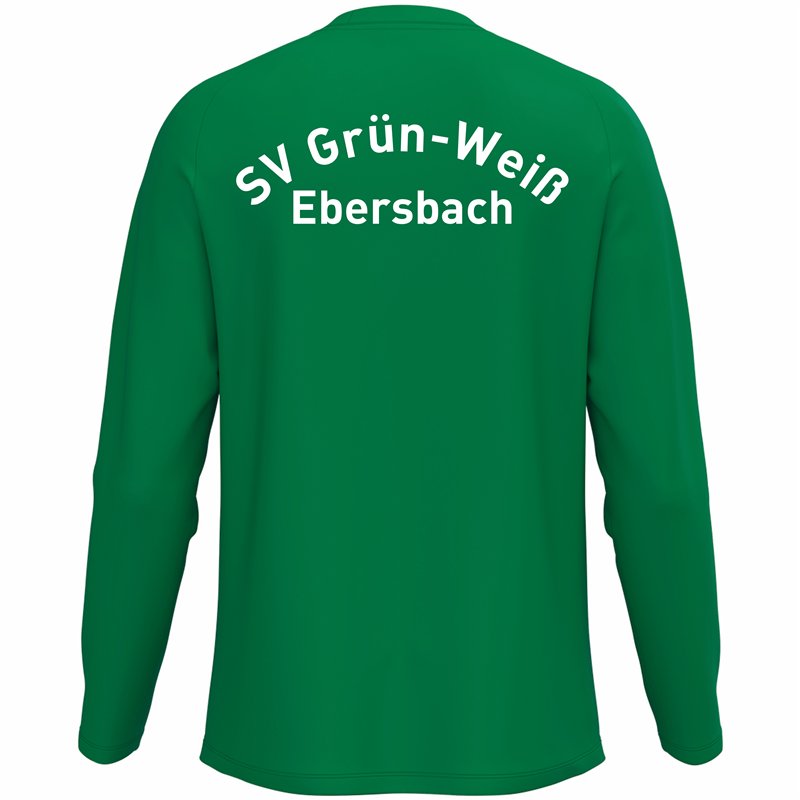 SV Grün-Weiß Ebersbach Trainings Sweat Herren sportgrün
