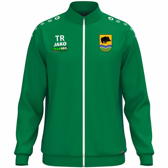 SV Grün-Weiß Ebersbach Trainingsjacke Herren sportgrün