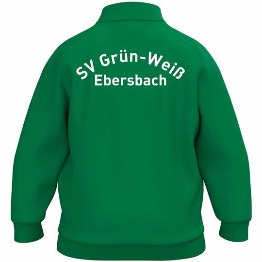 SV Grün-Weiß Ebersbach Trainingsjacke Bambini sportgrün
