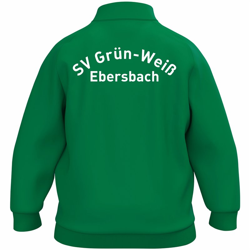 SV Grün-Weiß Ebersbach Trainingsjacke Bambini sportgrün