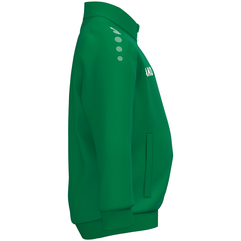 SV Grün-Weiß Ebersbach Trainingsjacke Bambini sportgrün