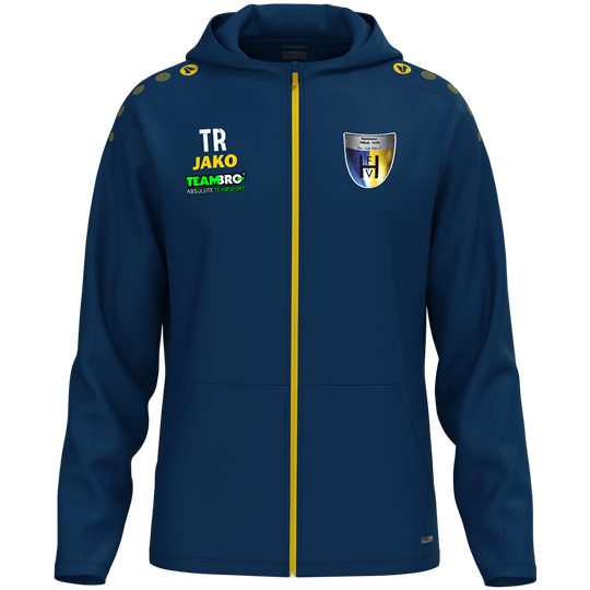 Hainichener FV Kapuzenjacke Kinder navy/citro