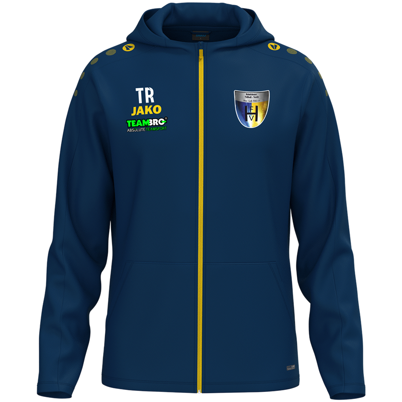Hainichener FV Kapuzenjacke Kinder navy/citro