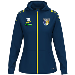 Hainichener FV Kapuzenjacke Damen navy/citro