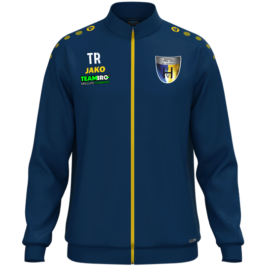 Hainichener FV Polyesterjacke Unisex navy/citro