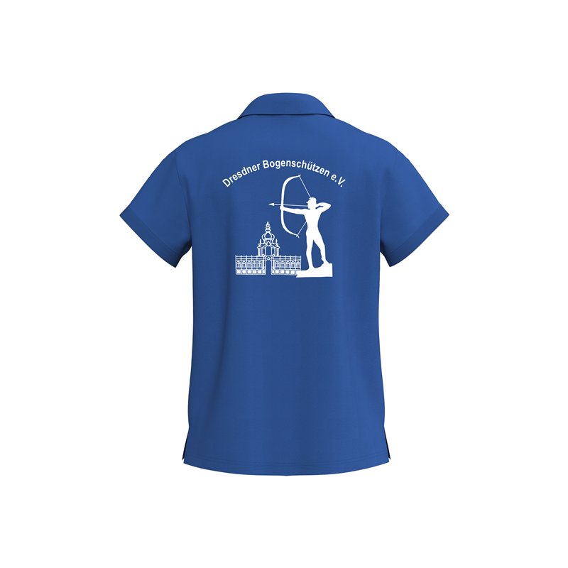 Dresdner Bogenschützen Poloshirt Damen