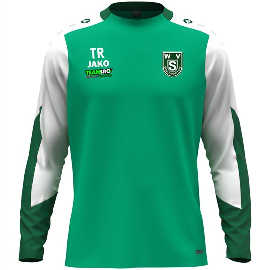 Weistropper SV Longsleeve Unisex grün/weiss