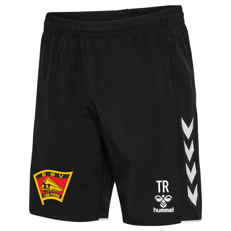 ESV Lok Pirna Woven Shorts Unisex schwarz/weiss