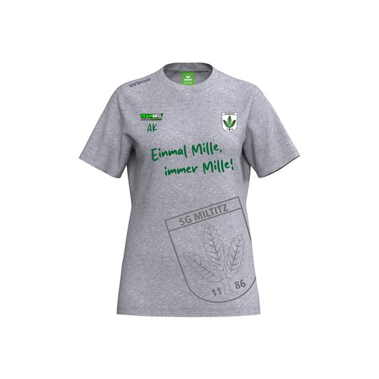 SG Miltitz T-Shirt "Einmal Mille…" Damen