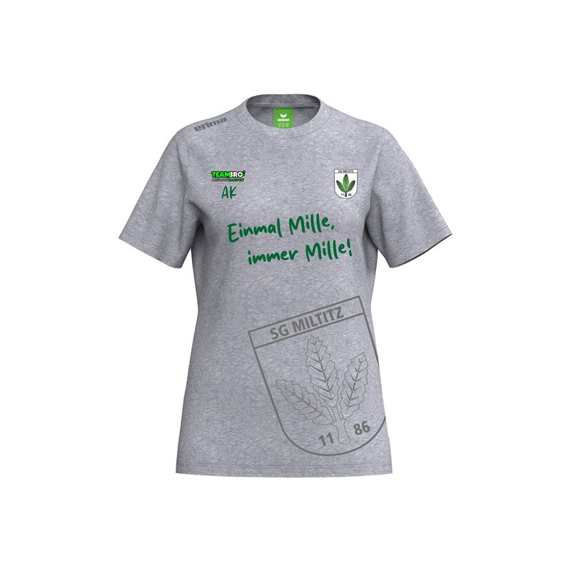 SG Miltitz T-Shirt "Einmal Mille…" Damen