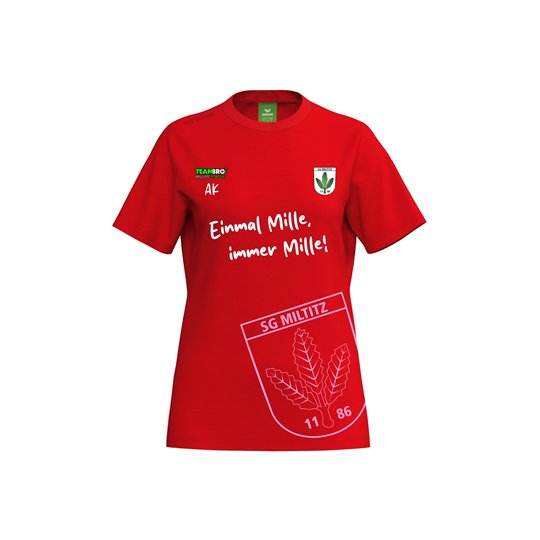 SG Miltitz T-Shirt "Einmal Mille…" Damen