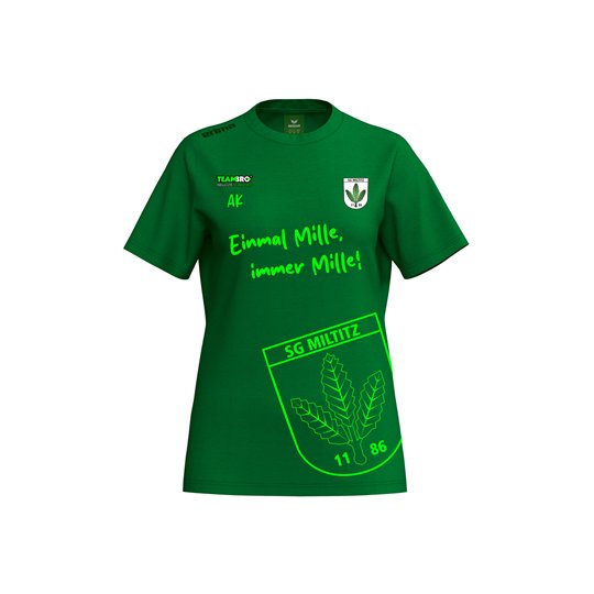 SG Miltitz T-Shirt "Einmal Mille…" Damen