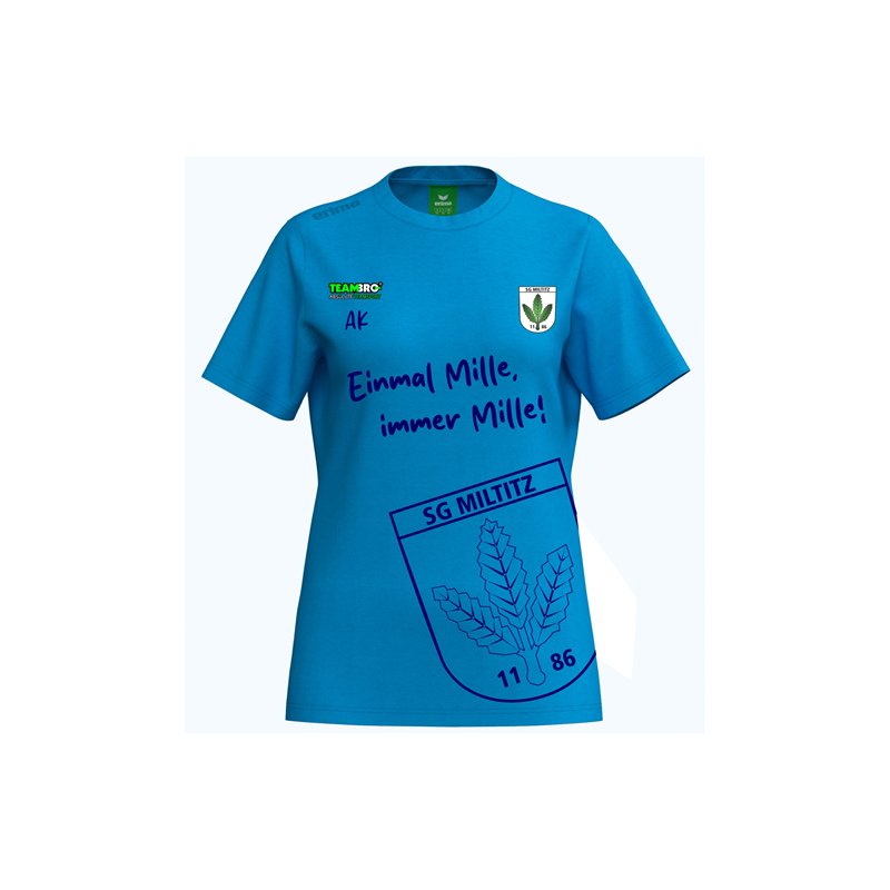 SG Miltitz T-Shirt "Einmal Mille…" Damen