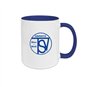 ATV 1848 Hainichen Tasse orange/weiss