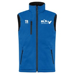 KSV Flöha Unisex Softshellweste blau