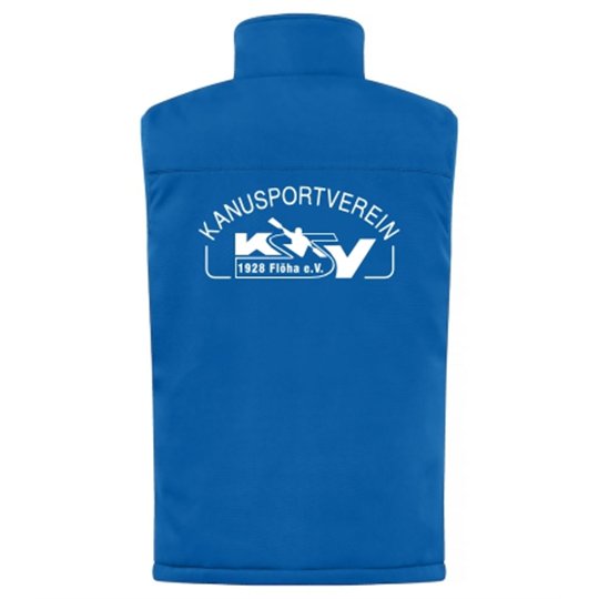 KSV Flöha Unisex Softshellweste blau
