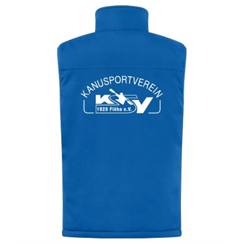 KSV Flöha Unisex Softshellweste blau