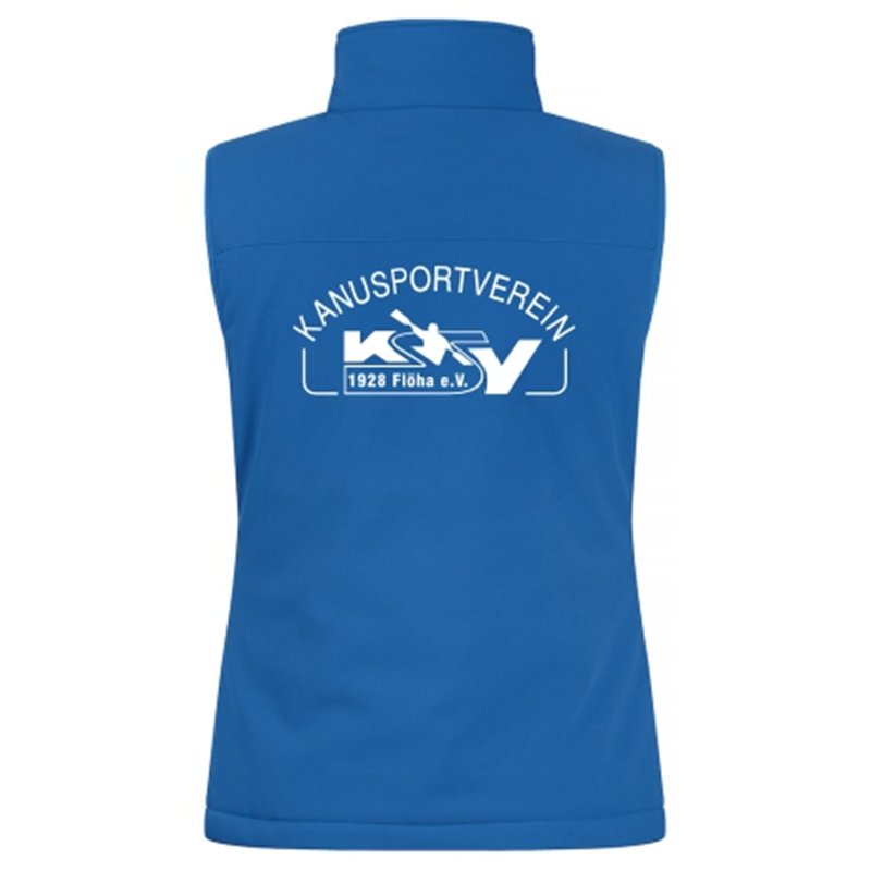 KSV Flöha Damen Softshellweste blau