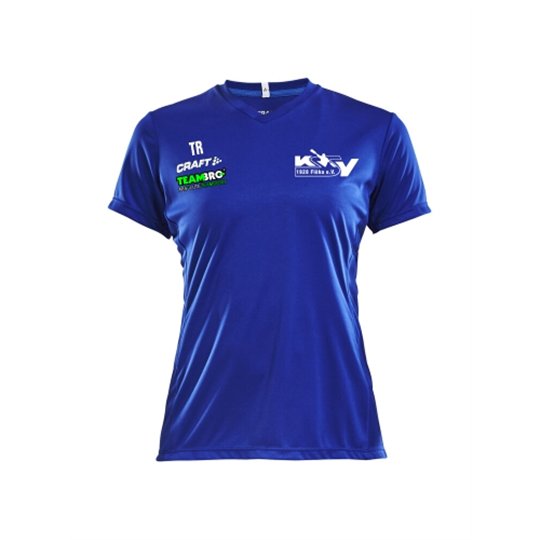 KSV Flöha Damen Trainingsshirt blau