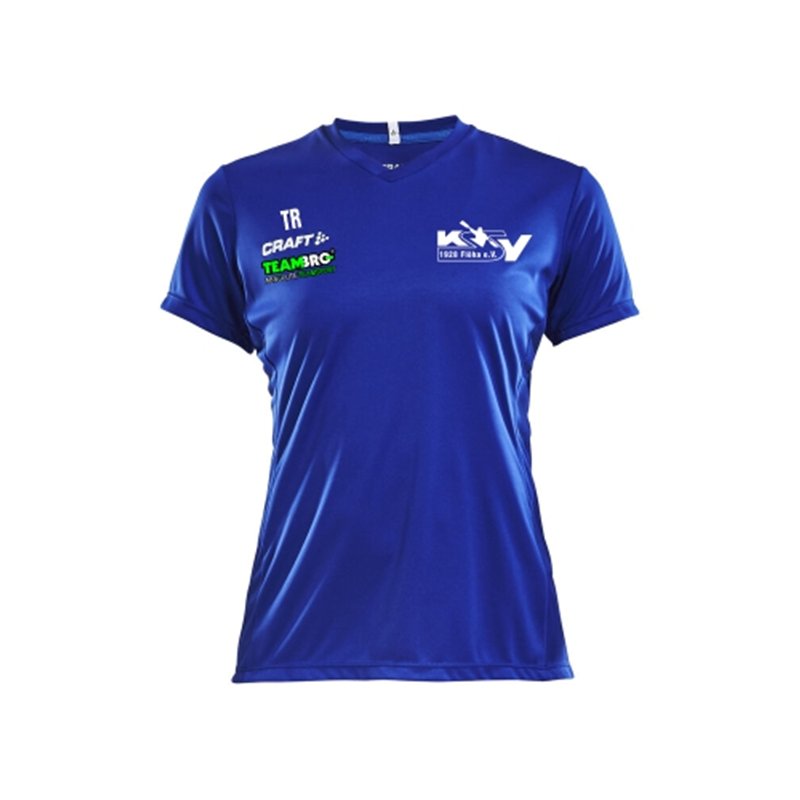 KSV Flöha Damen Trainingsshirt blau