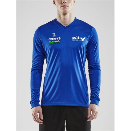 KSV Flöha Kinder Trainingsshirt Langarm blau