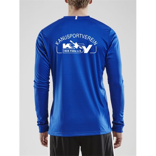 KSV Flöha Kinder Trainingsshirt Langarm blau
