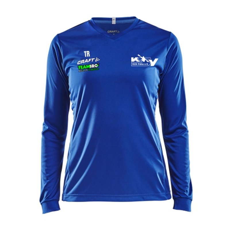 KSV Flöha Damen Trainingsshirt Langarm blau