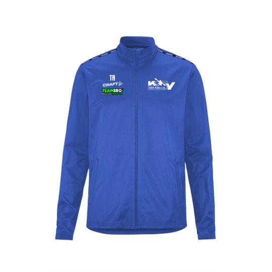 KSV Flöha Unisex Polyesterjacke blau