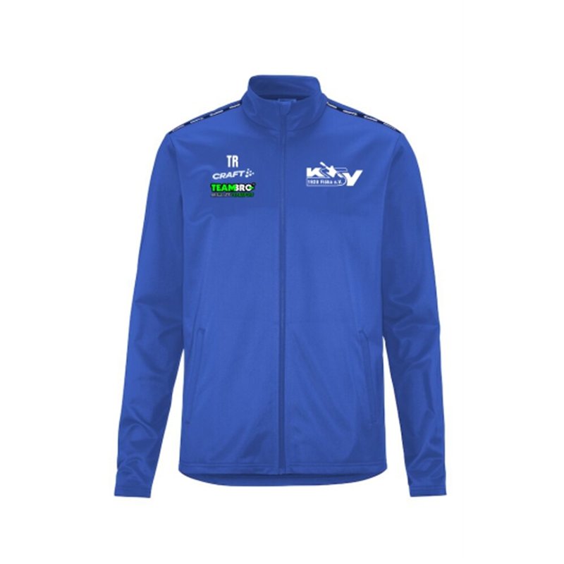 KSV Flöha Kinder Polyesterjacke blau
