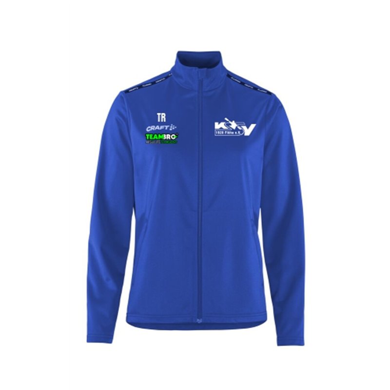KSV Flöha Damen Polyesterjacke blau