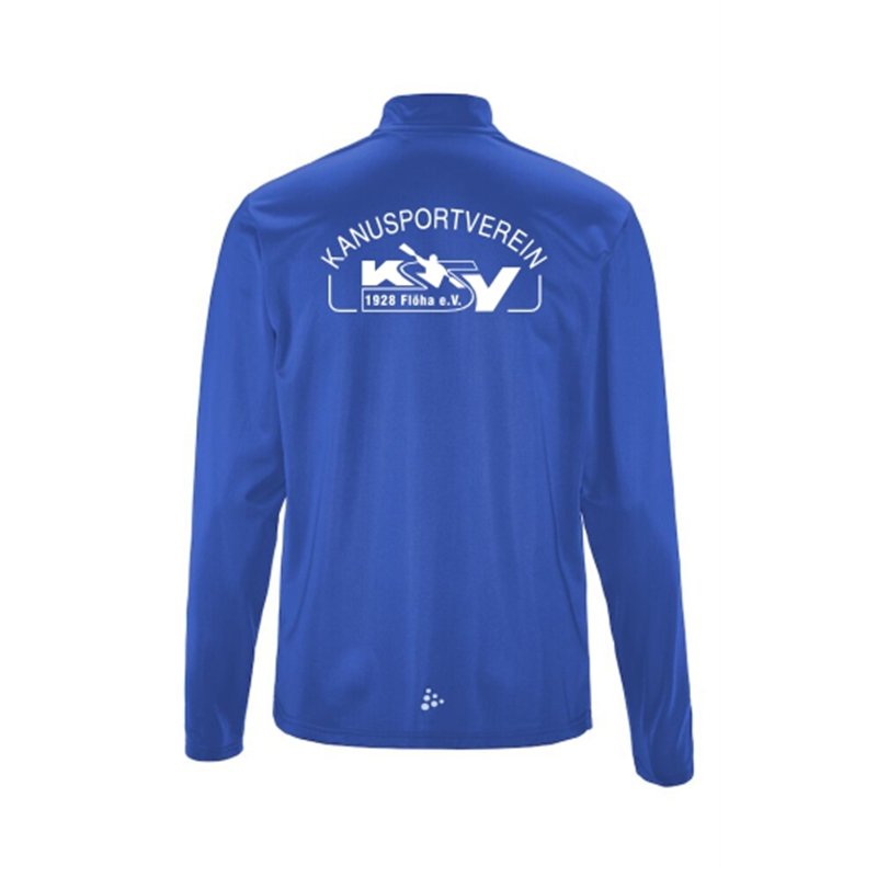 KSV Flöha Unisex Poly Ziptop blau