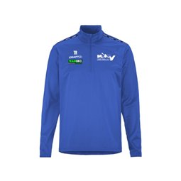 KSV Flöha Kinder Poly Ziptop blau