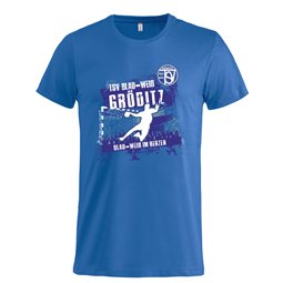 TSV Blau-Weiß Gröditz Fanshirt Kinder - Blau-Weiß im Herzen