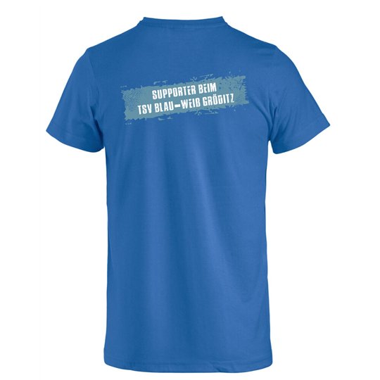 TSV Blau-Weiß Gröditz Fanshirt Kinder - Blau-Weiß im Herzen