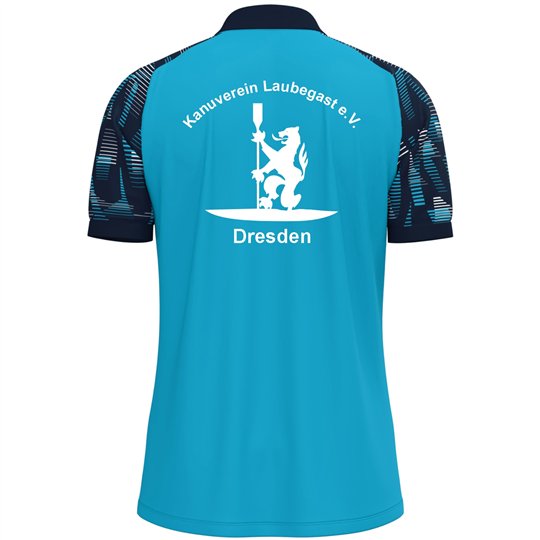 KVL Polo Unisex aqua/marine