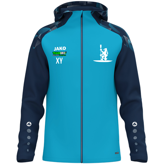 KVL Kapuzenjacke Kinder aqua/marine