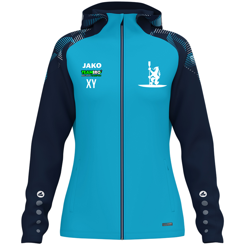 KVL Kapuzenjacke Damen aqua/marine