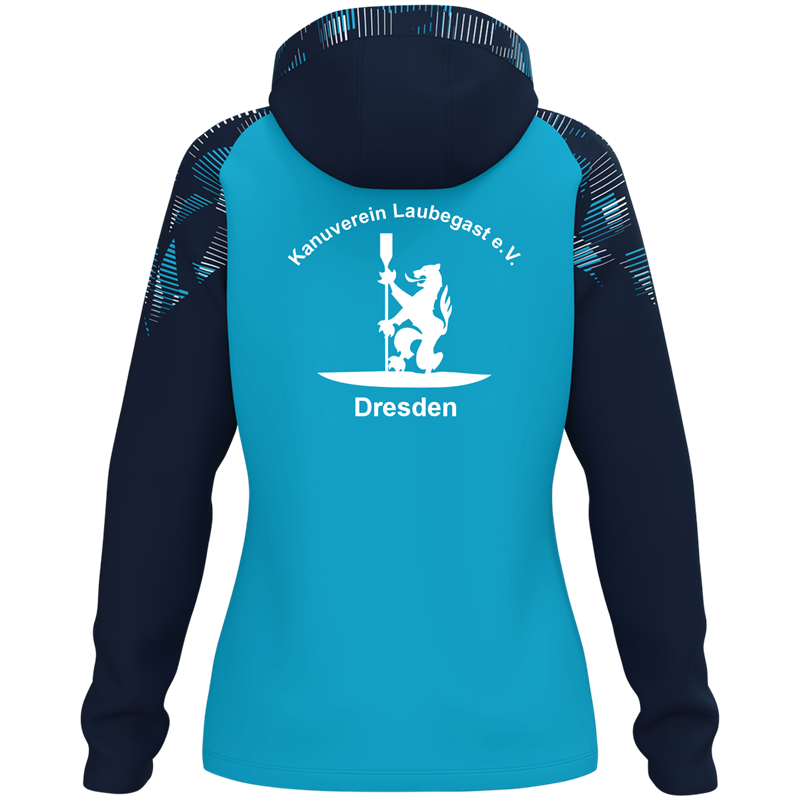 KVL Kapuzenjacke Damen aqua/marine