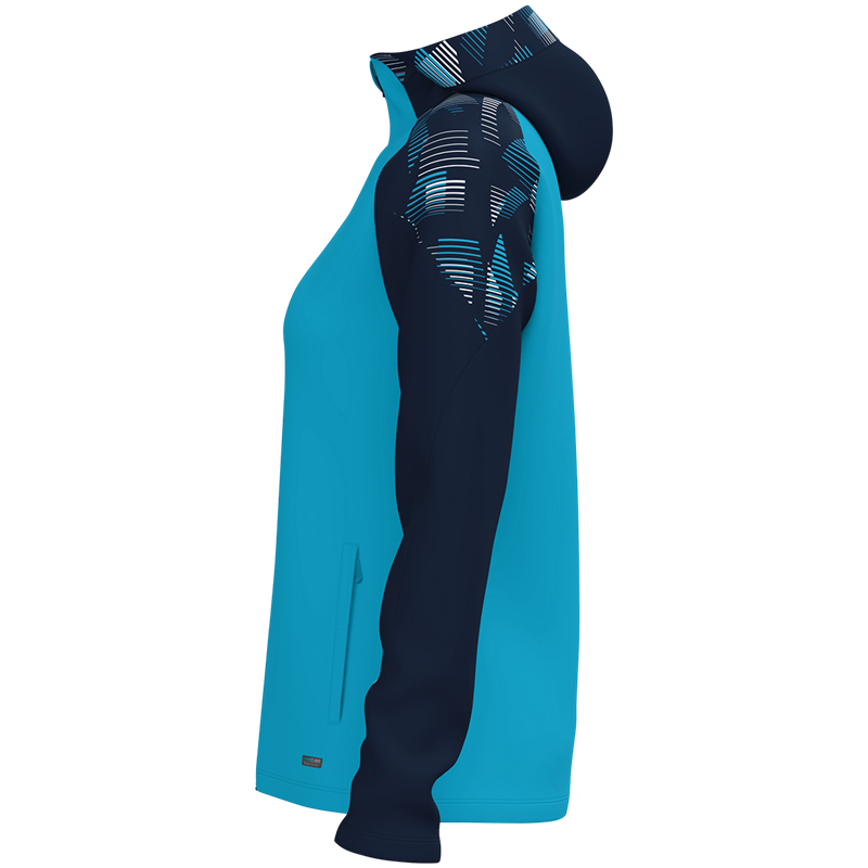 KVL Kapuzenjacke Damen aqua/marine