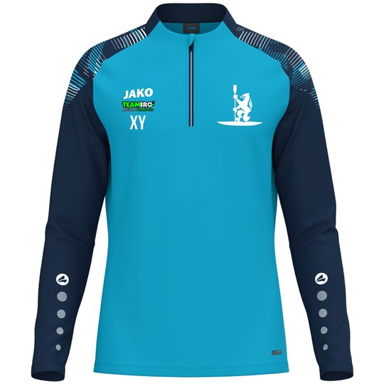 KVL Zip Top Unisex aqua/marine